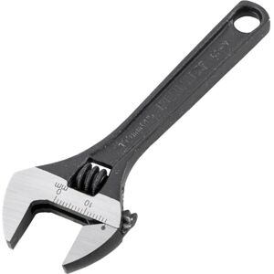 Kennedy - Adjustable Spanner, Steel, 4in./100mm Length, 17mm Jaw Capacity Kennedy - Adjustable Spanner, Steel, 4in./100mm Length, 17mm Jaw Capacity
