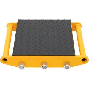 Cncest - 15T Heavy Duty Industrial Machinery Mover Dolly Skate Rotating 9 Roller Trolley Machine Moving Cargo for distributing transporting large Cncest - 15T Heavy Duty Industrial Machinery Mover Dolly Skate Rotating 9 Roller Trolley Machine Moving Cargo for distributing transporting large