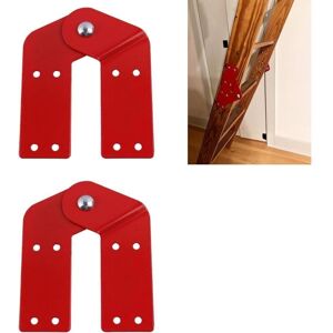 TEHTUY (2 Pcs) Loft Ladder Hinge, Rafter Ladder Attachment Rod, Loft Ladder Accessories TEHTUY (2 Pcs) Loft Ladder Hinge, Rafter Ladder Attachment Rod, Loft Ladder Accessories