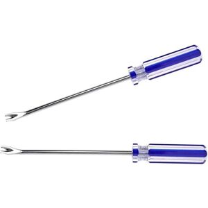 Ymyny - 2 x Blue Plastic Handle Nail Clip Rivets Bolt Lifter Remover Puller Claw Screwdriver Carpet Garage Carpentry Door Hand Tool Ymyny - 2 x Blue Plastic Handle Nail Clip Rivets Bolt Lifter Remover Puller Claw Screwdriver Carpet Garage Carpentry Door Hand Tool