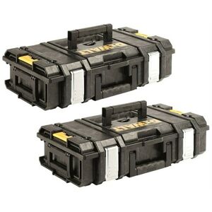 Dewalt - 2 x Toughsystem DS150 Tough System Case Tool Box Storage Box Powertool Dewalt - 2 x Toughsystem DS150 Tough System Case Tool Box Storage Box Powertool