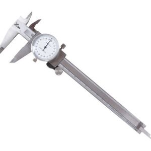 SNQ 200mm (8 inch) Silver Vernier Caliper, Precision Stainless Steel Measuring Head, Shock Resistant and Lockable, 4-Way Micrometer 401231 SNQ 200mm (8 inch) Silver Vernier Caliper, Precision Stainless Steel Measuring Head, Shock Resistant and Lockable, 4-Way Micrometer 401231
