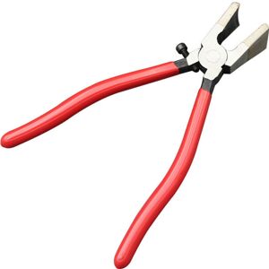 TORMATOR 205mm Glass Cutting Pliers, Glass Cutter, Heavy-Duty Curved Jaw Glass Breaker, Cutting Tool for Stained Glass Work TORMATOR 205mm Glass Cutting Pliers, Glass Cutter, Heavy-Duty Curved Jaw Glass Breaker, Cutting Tool for Stained Glass Work