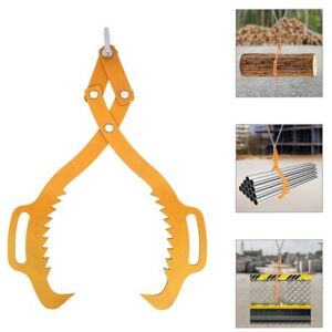 SANBOUSI 21" Log Skidding Lifting Tongs Log Lifter Dragging Tongs Timber Grab with Handle SANBOUSI 21" Log Skidding Lifting Tongs Log Lifter Dragging Tongs Timber Grab with Handle