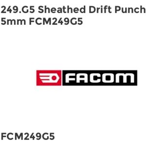 Facom 249.G5 Sheathed Drift Punch 5mm FCM249G5 Facom 249.G5 Sheathed Drift Punch 5mm FCM249G5