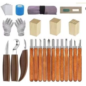 TORMATOR 28-Piece Woodworking Chisel Set, Wood Carving Knife, Wood Carving Tools, Wood Carving Kit, DIY Carving Tools, Wood Chisels, Carving Tools for TORMATOR 28-Piece Woodworking Chisel Set, Wood Carving Knife, Wood Carving Tools, Wood Carving Kit, DIY Carving Tools, Wood Chisels, Carving Tools for