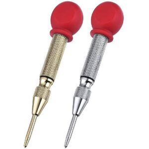 COOCHEER 2pcs Automatic Center Punch Tool, Center Punch Tool, for Wood, Metal, Plastic, Car Window COOCHEER 2pcs Automatic Center Punch Tool, Center Punch Tool, for Wood, Metal, Plastic, Car Window