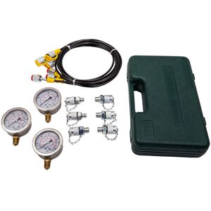 Maxpeedingrods - 3 Gauges Hydraulic Nitrogen Accumulator Charging System Pressure Gauge Test Kit Maxpeedingrods - 3 Gauges Hydraulic Nitrogen Accumulator Charging System Pressure Gauge Test Kit