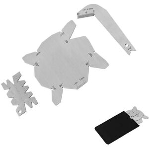 SNQ 3-Piece Drill Angle Gauge Set, Stainless Steel Drill Sharpening Tools, Protractors, Measuring Calipers, Stainless Steel Angles SNQ 3-Piece Drill Angle Gauge Set, Stainless Steel Drill Sharpening Tools, Protractors, Measuring Calipers, Stainless Steel Angles