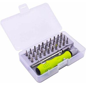 Alwaysh - 32 Pieces Screwdriver Kit Portable Precision Screwdriver Repair Tools for Phone, Computer, Toys, Glasses, Watches etc Alwaysh - 32 Pieces Screwdriver Kit Portable Precision Screwdriver Repair Tools for Phone, Computer, Toys, Glasses, Watches etc