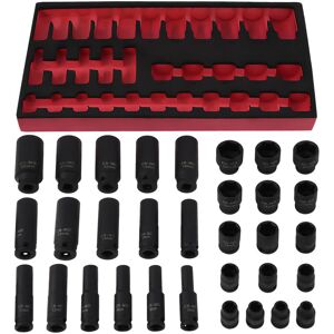 Maxpeedingrods - 32PC 3/8' drive impact socket set (standard & deep) 6 point profile Tools Maxpeedingrods - 32PC 3/8' drive impact socket set (standard & deep) 6 point profile Tools