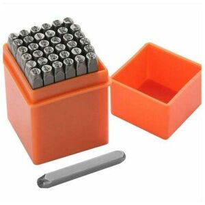 TEHTUY 36 Pieces Stamping Letters and Numbers, 6mm Metal Letter Punch, A-Z and 0-9 Metal Stamping Letters, Number Stamps for Stamping Metal, Plastic, Wood, TEHTUY 36 Pieces Stamping Letters and Numbers, 6mm Metal Letter Punch, A-Z and 0-9 Metal Stamping Letters, Number Stamps for Stamping Metal, Plastic, Wood,