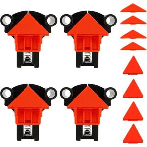 WOIYIC 4 Pcs Right Angle Clamp 60/90/120 Degree Adjustable Corner Clamp Photo Frame Corner Fixing Clips for Wood DIY Hand Tools WOIYIC 4 Pcs Right Angle Clamp 60/90/120 Degree Adjustable Corner Clamp Photo Frame Corner Fixing Clips for Wood DIY Hand Tools