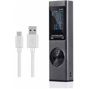 Hoopzi - 40m Laser Range Finder, 131Ft Digital Laser Meter, usb Rechargeable, lcd Backlight, Electronic Angle, Measure Length / Area / Volume / Hoopzi - 40m Laser Range Finder, 131Ft Digital Laser Meter, usb Rechargeable, lcd Backlight, Electronic Angle, Measure Length / Area / Volume /