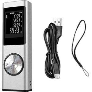 TLILY 40M Smart Digital Laser Distance Meter Range Portable Rangefinder Finder Mini Handheld Measuring Tool TLILY 40M Smart Digital Laser Distance Meter Range Portable Rangefinder Finder Mini Handheld Measuring Tool