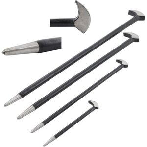 MARCO PAUL Pry Bars 4pc Heel Toe Wrecking Bar Set Podgers Toe 6"" 12"" 16"" 20"" Prybar PN087 MARCO PAUL Pry Bars 4pc Heel Toe Wrecking Bar Set Podgers Toe 6"" 12"" 16"" 20"" Prybar PN087