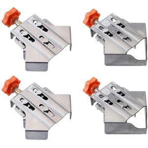 TLILY 4PCS 90 Degree Right Angle Clamp Corner Positioning Clamps Panel Holder for Woodworking Carpenter Tool TLILY 4PCS 90 Degree Right Angle Clamp Corner Positioning Clamps Panel Holder for Woodworking Carpenter Tool