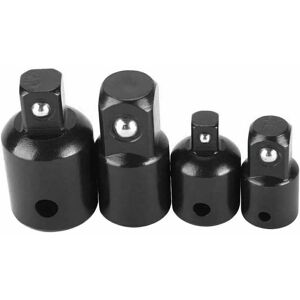 Ahlsen - 4-piece increase and reducer set, ratchet adapter, reducer adapter for sockets and bits 1/2 inch, 1/4 inch, 3/8 inch Ahlsen - 4-piece increase and reducer set, ratchet adapter, reducer adapter for sockets and bits 1/2 inch, 1/4 inch, 3/8 inch
