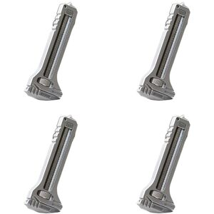 Tlily - 4pcs Mini Bottle Opener Wrench Rustproof Multi Tool Adjustable Pry Bar Portable Keychain Can Screwdriver Tip Tlily - 4pcs Mini Bottle Opener Wrench Rustproof Multi Tool Adjustable Pry Bar Portable Keychain Can Screwdriver Tip
