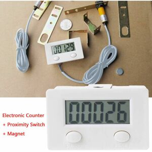 TEHTUY 5-Digit Digital Electronic Meter Punch Magnetic Inductive Proximity Switch AU TEHTUY 5-Digit Digital Electronic Meter Punch Magnetic Inductive Proximity Switch AU