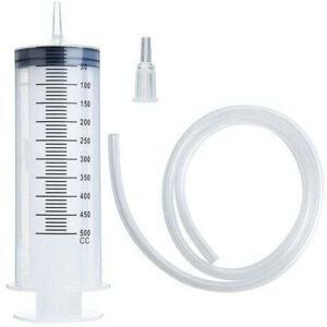 SNQ 500ml syringe, high-performance reusable pump, measuring device with 1m long ink supply hose SNQ 500ml syringe, high-performance reusable pump, measuring device with 1m long ink supply hose