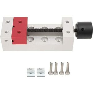 Dewdat - 50mm Mini Aluminum Flat Table Clamp, Bench Vise Drill Press Vice Fixing Tool, Mini Tabletop Milling Vise Dewdat - 50mm Mini Aluminum Flat Table Clamp, Bench Vise Drill Press Vice Fixing Tool, Mini Tabletop Milling Vise