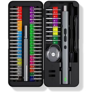 TLILY 58-in-1 Electric Screwdriver Set Precision Tools Rechargeable Mini Small Kit Wireless for Watch Mobile Cell Phone Repair TLILY 58-in-1 Electric Screwdriver Set Precision Tools Rechargeable Mini Small Kit Wireless for Watch Mobile Cell Phone Repair