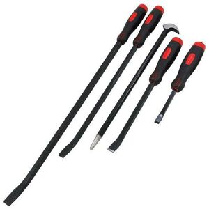 Neilsen 5-Piece Steel Pry Bar Set - High Capacity Construction Tool Neilsen 5-Piece Steel Pry Bar Set - High Capacity Construction Tool