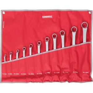 Kennedy - Metric Ring Spanner Set, 6 - 32mm, Set of 11 Kennedy - Metric Ring Spanner Set, 6 - 32mm, Set of 11