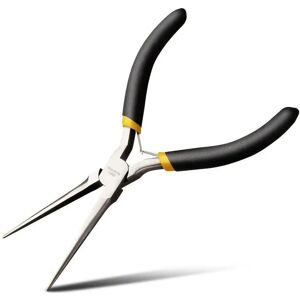 Odipie - 6-inch mini needle-nose pliers with comfortable handles, precision pliers with extra-long, tapered, non-serrated jaws for jewelry making, Odipie - 6-inch mini needle-nose pliers with comfortable handles, precision pliers with extra-long, tapered, non-serrated jaws for jewelry making,