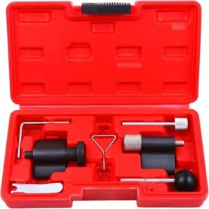 TEHTUY 7-piece timing tool set, engine timing tool, compatible with VW 1.2, 1.4, 1.6, 1.9, 2.0 TDI SDI, camshaft tools with toolbox TEHTUY 7-piece timing tool set, engine timing tool, compatible with VW 1.2, 1.4, 1.6, 1.9, 2.0 TDI SDI, camshaft tools with toolbox