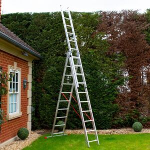 Bps Access Solutions - 10 Rung Home Master 3 Section Combination Ladder Bps Access Solutions - 10 Rung Home Master 3 Section Combination Ladder