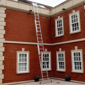 Bps Access Solutions - 6.50m Rung Home Master 3 Section Extension Ladder Bps Access Solutions - 6.50m Rung Home Master 3 Section Extension Ladder