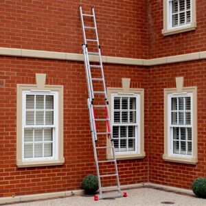 BPS ACCESS SOLUTIONS 3.70m Rung Home Master 3 Section Extension Ladder BPS ACCESS SOLUTIONS 3.70m Rung Home Master 3 Section Extension Ladder
