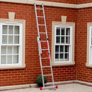 Bps Access Solutions - 2.90m Home Master 2 Section Extension Ladder Bps Access Solutions - 2.90m Home Master 2 Section Extension Ladder