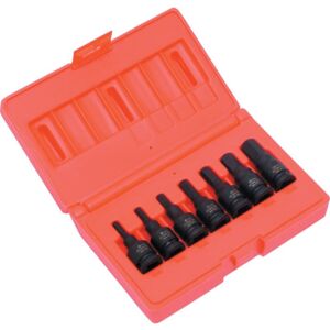 Hex Driver Impact Socket Set 3/8'Sq. dr 7 Piece - Kennedy Hex Driver Impact Socket Set 3/8'Sq. dr 7 Piece - Kennedy