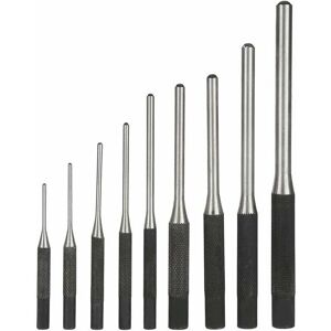 Dewdat - 9PCS Professional Durable Steel Pin Punch Set, Mechanical Engineering Hand Tool Dewdat - 9PCS Professional Durable Steel Pin Punch Set, Mechanical Engineering Hand Tool