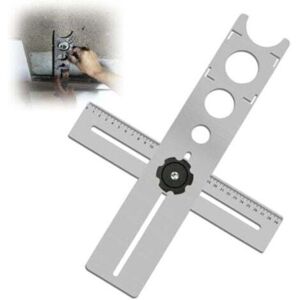 TORMATOR Adjustable Hole Locator, Tile Tool Ruler, Tile Locator, Tile Angle Measuring Ruler, Tile Angle Measuring Ruler, Po TORMATOR Adjustable Hole Locator, Tile Tool Ruler, Tile Locator, Tile Angle Measuring Ruler, Tile Angle Measuring Ruler, Po
