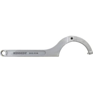 Kennedy - Adjustable c Spanner, Chrome Vanadium Steel, 482mm Length, 120-180mm Jaw Kennedy - Adjustable c Spanner, Chrome Vanadium Steel, 482mm Length, 120-180mm Jaw
