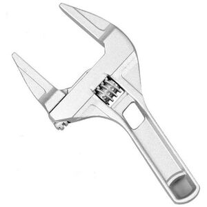 IKODM Adjustable Wrench Large Opening Bathroom Spanners Wide Jaw 16-68mm Aluminum Alloy Spanners Shank Plumber Hand Tool IKODM Adjustable Wrench Large Opening Bathroom Spanners Wide Jaw 16-68mm Aluminum Alloy Spanners Shank Plumber Hand Tool