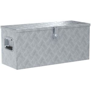 Vidaxl - Aluminium Box 80x30x35 cm Silver Vidaxl - Aluminium Box 80x30x35 cm Silver