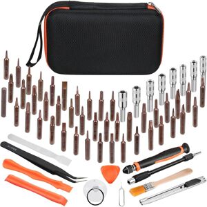 Alwaysh - 68 in 1 Precision Screwdriver Kit, S2 Steel Screwdriver Repair Tools for Laptop, Computer, Glasses, Laptop, Device Alwaysh - 68 in 1 Precision Screwdriver Kit, S2 Steel Screwdriver Repair Tools for Laptop, Computer, Glasses, Laptop, Device
