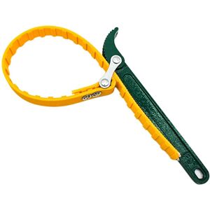 Alwaysh - Oil Filter Strap Wrench - Multi-Function Rubber Strap Wrench - Bottle Opener Ratchet Wrench, Adjustable Tubes - Hand Tool (Yellow) Alwaysh - Oil Filter Strap Wrench - Multi-Function Rubber Strap Wrench - Bottle Opener Ratchet Wrench, Adjustable Tubes - Hand Tool (Yellow)