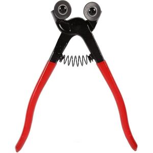 Alwaysh - Tile Nippers, Glass Cutter Pliers, Tile Cutting Pliers, for Ceramics, Other Various Materials, Cut Glass Tiles (Red) Alwaysh - Tile Nippers, Glass Cutter Pliers, Tile Cutting Pliers, for Ceramics, Other Various Materials, Cut Glass Tiles (Red)