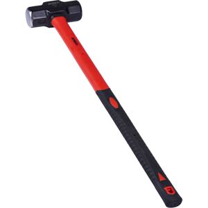 Am-tech - Sledge Hammer 2.7kg 6lb Fibreglass Handle Club Lump Hammer Rubber Grip A2150 Am-tech - Sledge Hammer 2.7kg 6lb Fibreglass Handle Club Lump Hammer Rubber Grip A2150
