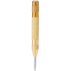 TEHTUY Automatic Center Punch Tool with Spring-Loaded Steel, Length: 130mm, Diameter 12.7mm. TEHTUY Automatic Center Punch Tool with Spring-Loaded Steel, Length: 130mm, Diameter 12.7mm.