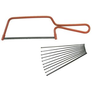 Bahco 239 BAH239 Junior Saw Hacksaw 150mm 6in with Pack of 10 Blades Bahco 239 BAH239 Junior Saw Hacksaw 150mm 6in with Pack of 10 Blades