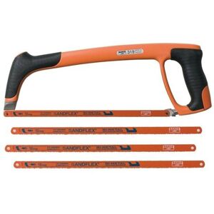 Bahco - 319 Hacksaw Lightweight Steel Core 12in with 4 x 24TPI 300mm Blades BAH319 Bahco - 319 Hacksaw Lightweight Steel Core 12in with 4 x 24TPI 300mm Blades BAH319