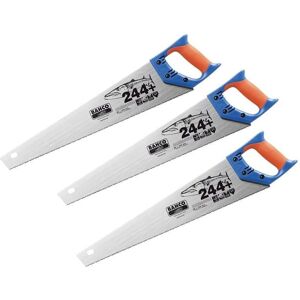 Bahco - BAH244P22 Barracuda Handsaw 550mm 22in 7tpi 244P U7-HP - Triple Pack Bahco - BAH244P22 Barracuda Handsaw 550mm 22in 7tpi 244P U7-HP - Triple Pack