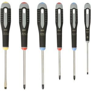 BE-9886 ergo™ Screwdriver Set, 6 Piece BAH9886 - Bahco BE-9886 ergo™ Screwdriver Set, 6 Piece BAH9886 - Bahco